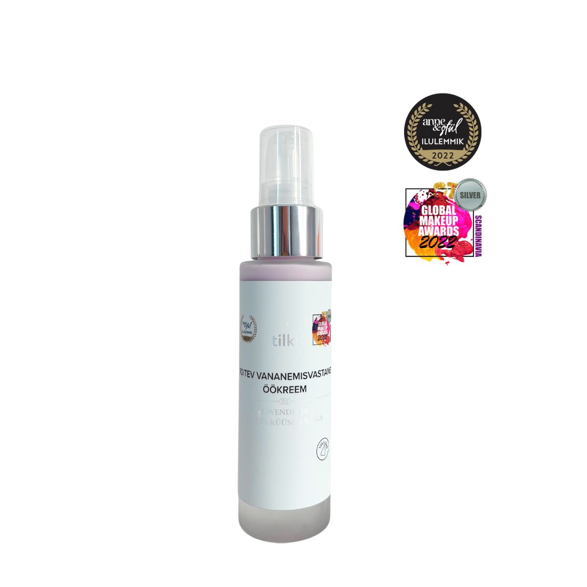 Maitinamasis naktinis kremas su levandomis ir juodaisiais česnakais, 50ml