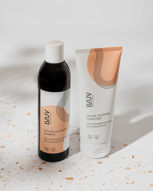 Natūralus šaltalankių šampūno ir kondicionieriaus rinkinys