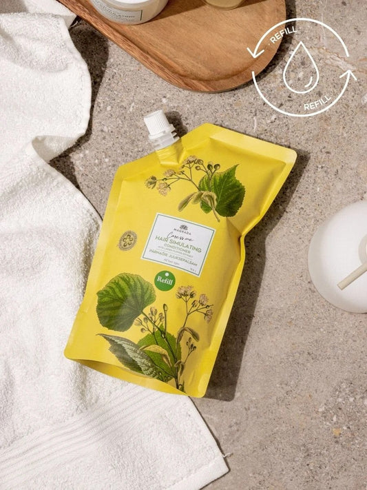 REFILL liepų gėlių kondicionieriui su šiaurietišku beržo ekstraktu - 500 ml