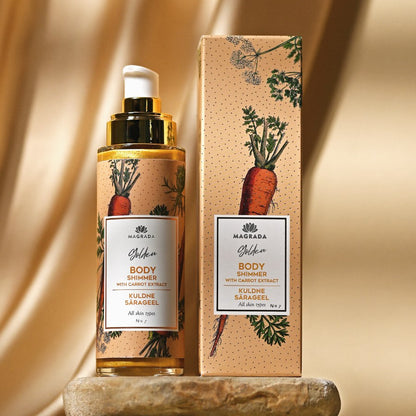 Auksinis blizgesys su morkų ekstraktu - 100 ml