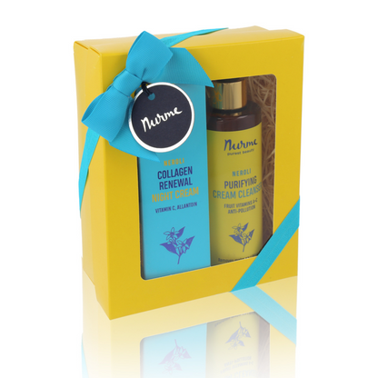 Natūralus odos priežiūros rinkinys "Vakaro rutina"