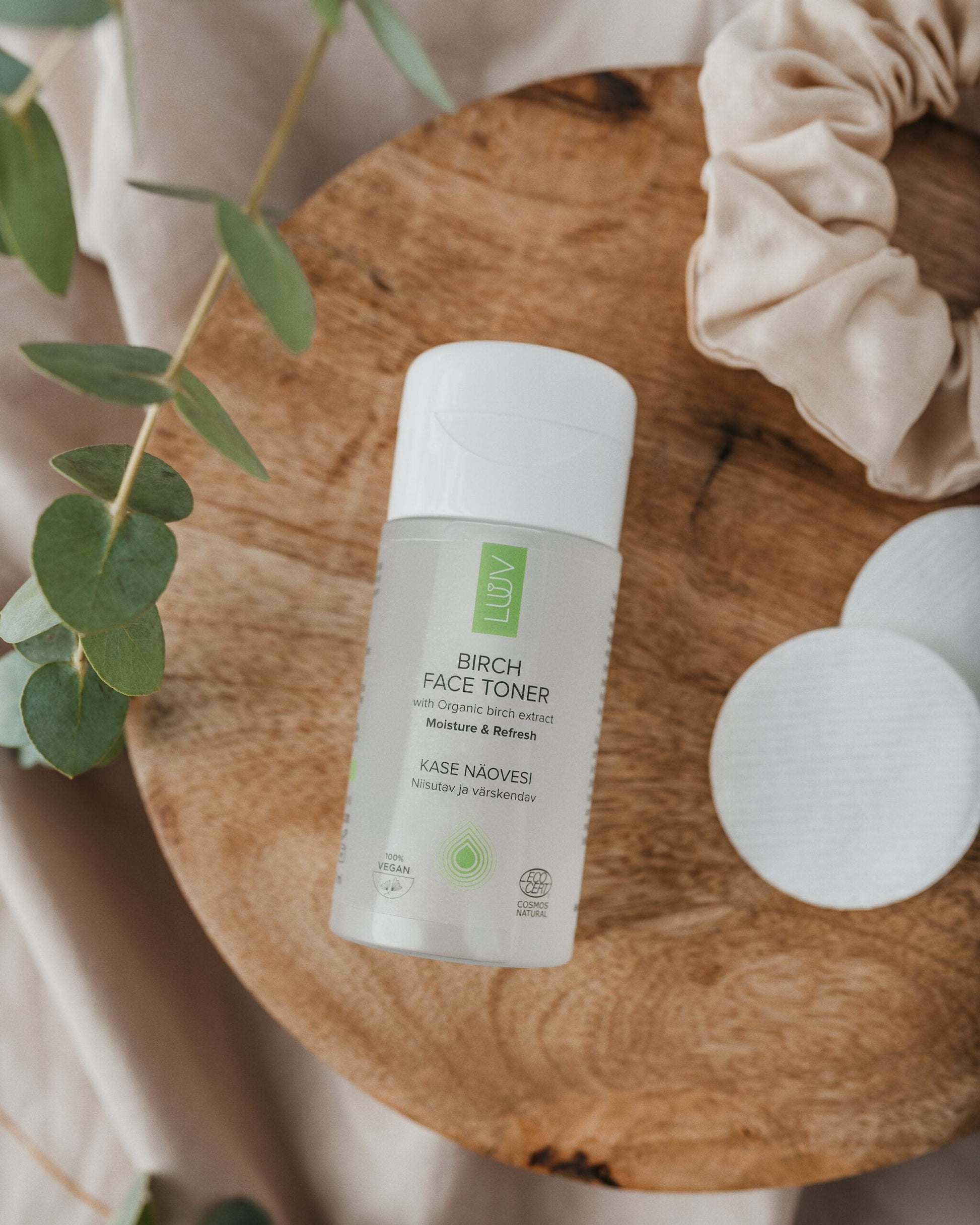 Beržo veido tonikas COSMOS, 120 ml