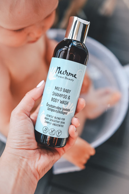 Švelnus kūdikių šampūnas ir kūno prausiklis, 200ml