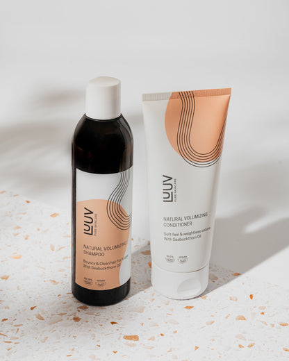 Natūralus šaltalankių šampūno ir kondicionieriaus rinkinys